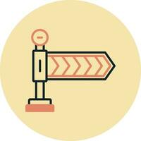 Roadblock Vector Icon