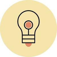 Light Bulb Vector Icon