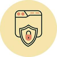 Secured Vector Icon