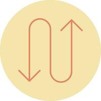 Zigzag Vector Icon