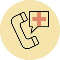 Emergency Call Vector Icon