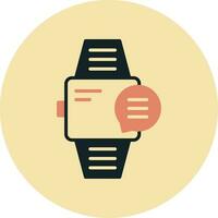 icono de vector de reloj inteligente