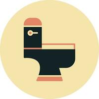 icono de vector de baño