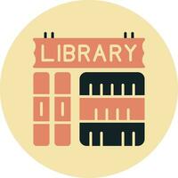Library Vector Icon