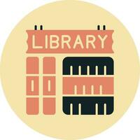 Library Vector Icon