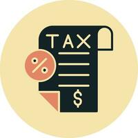 Tax Vector Icon