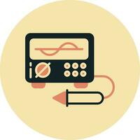 Oscilloscope Vector Icon