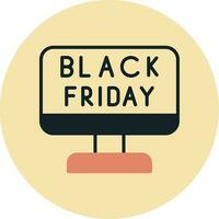 Black Friday Vector Icon