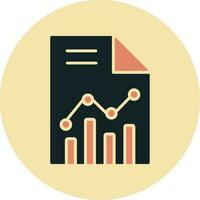 Stats paper Vector Icon