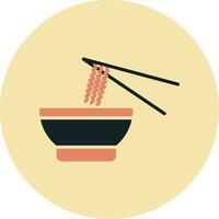 Noodles Vector Icon