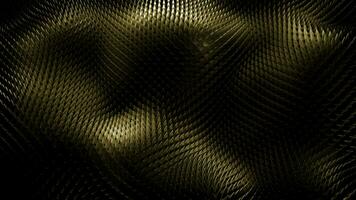 3D moving reptile skin. Design. Skin with scales with metallic glow. photo