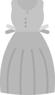 Sundress Grey scale Icon