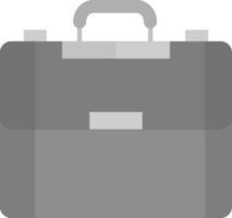 Briefcase Grey scale Icon vector