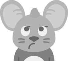 Liar Grey scale Icon vector