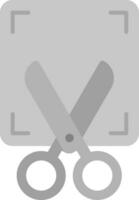 Screenshot Grey scale Icon vector