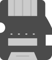 Memory Grey scale Icon vector