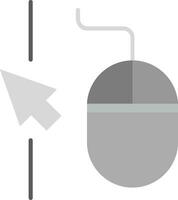 Mouse Grey scale Icon vector