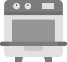Dishwasher Grey scale Icon vector