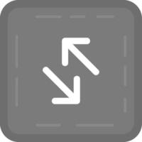 Swap Grey scale Icon vector