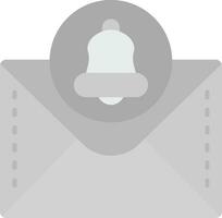 Bell Grey scale Icon vector