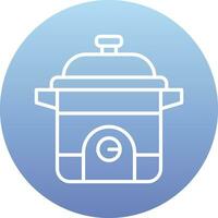 Rice Cooker Vector Icon