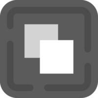 Drag and drop Grey scale Icon vector