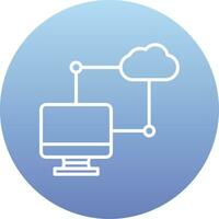 Data Transfer Vector Icon