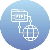 Ftp Vector Icon