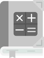 Math Grey scale Icon vector