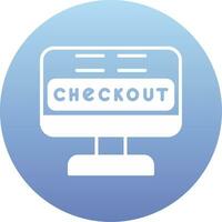 Checkout Vector Icon