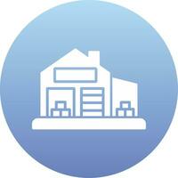 Warehouse Vector Icon