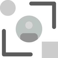 User experience design Grey scale Icon vector