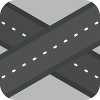 Overpass Grey scale Icon vector