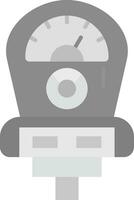 Meter Grey scale Icon vector