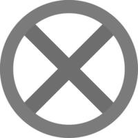 Block 2 Grey scale Icon vector