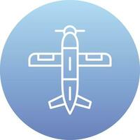 Monoplane Vector Icon