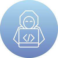 Hacker Vector Icon