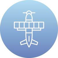 Biplane Vector Icon