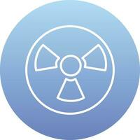 Radiation Vector Icon