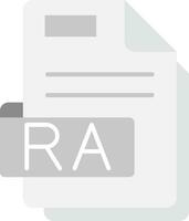 Ra Grey scale Icon vector