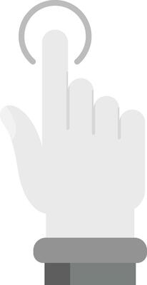 Tap Grey scale Icon