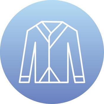 Bathrobe Vector Icon