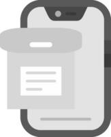 Archive Grey scale Icon vector