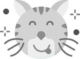 Tongue Grey scale Icon vector