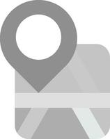 Placeholder Grey scale Icon vector