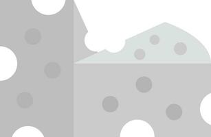 Chesse Grey scale Icon vector