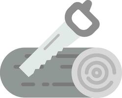 Sawing Grey scale Icon vector