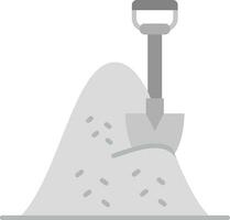 Hay Grey scale Icon vector