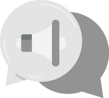 audio gris escala icono vector