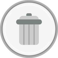 Delete Grey scale Icon vector